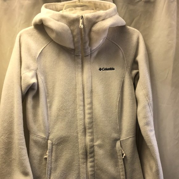 COLUMBIA, Mid-thigh, Cozy Fleece Zip Up Jacket - Picture 1 of 3